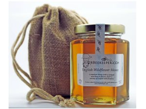 DrBeekeeper English Wildflower Honey with Gift Jute Bag